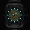 Relojes Luminosos Para Hombre Binbond Con Forma De Calavera